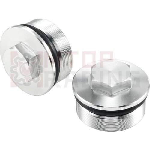 Front Fork Upper Screws Top Caps Fork Bolts For Kawasaki ZR750 Z750S 2003-2006 EX650 Ninja650 ER6F 2006-2018 44029-0005