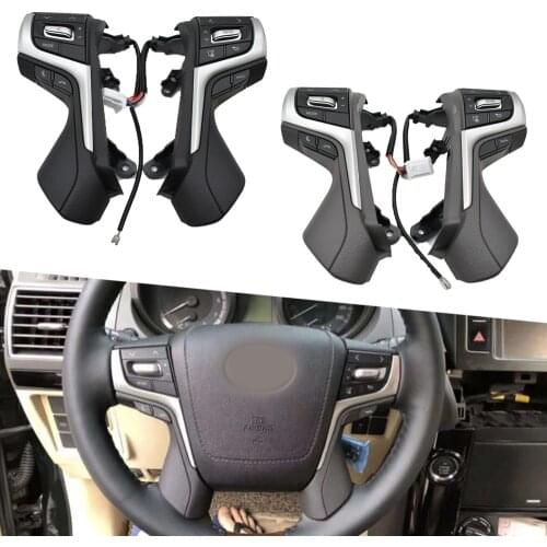 Power Steering Wheel CONTROL Switch Multifunction Steering pad Switch Assy For T OYOTA LAND CRUISER LC200 2007-2018