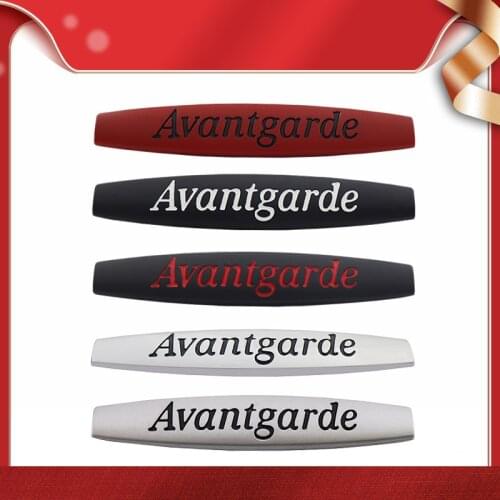 Premium Avantgarde Edition for W203 W204 W210 W211 G500 A CLA CLK CLS ML Class B220 car Hood Fender trunk Emblem Badge Sticker