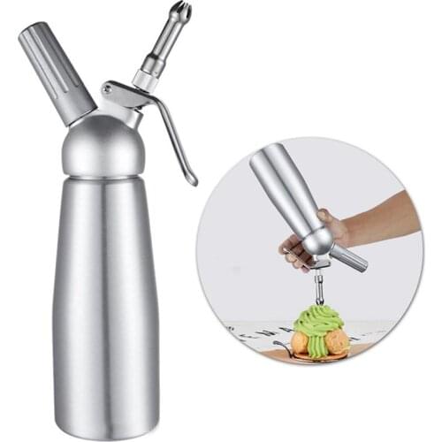 Professional Whipped Cream Dispenser Aluminium Cream Whipper Dessert Tools 500ml/1000ml Cream Puffer