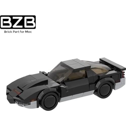 BZB MOC Super Racing Sports Car Mechanical Sports Car Building Block Model Speed High-tech Racing Boys Kids Birthday Gifts Toys