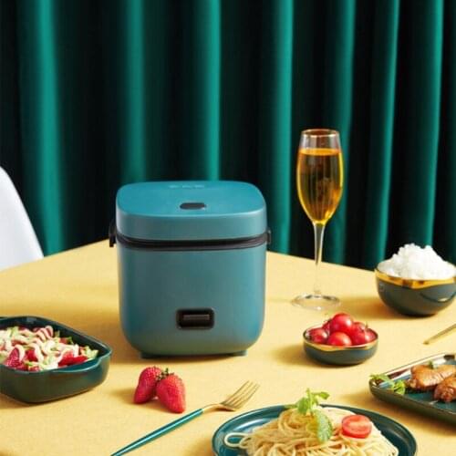 Y98B 220V 200W 1.2L Mini Rice Cooker Multi-function Making Porriage Soup Non-Stick Household Cooking Machine Kitchen Appliance