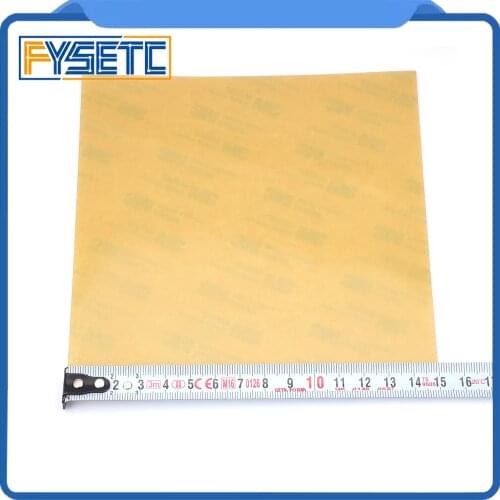 1pc 150*150*0.3mm PEI Frosted 3D Printing Bulid Plate Cold PEI Sheet Polyetherimide 0.3mm thickness With 3M 468MP Adhesive