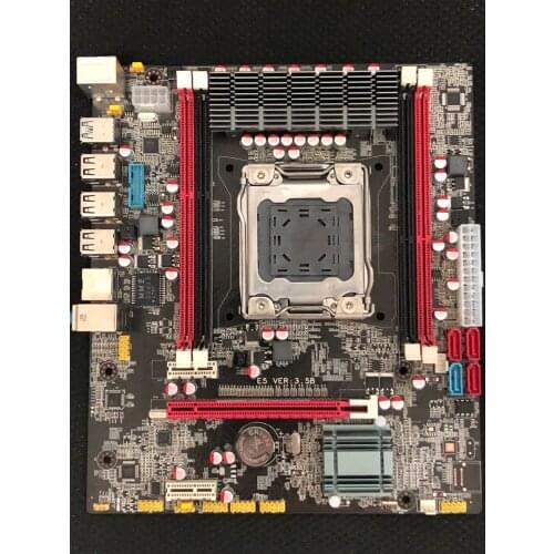 100% OEM New X79 E5 3.5B Desktop Motherboard X79 LGA 2011 For I7 E5-V1 E5-V2 DDR3/ECC 64G SATA3 USB3.0 All-Solid ATX On Sale