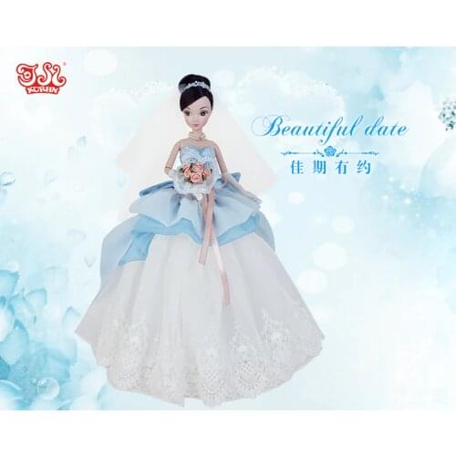 11 inch Chinese fashion bride doll Sweet Times wedding gift #9103