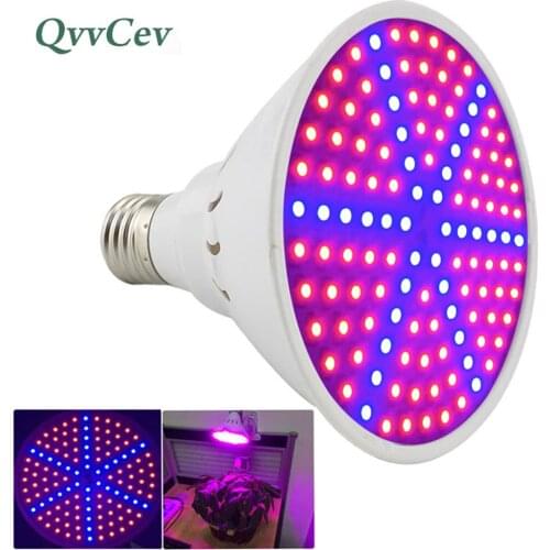 126 LED Plant Grow Light Lamp E27 Garden Flower Light LED Growing Bulb Plant Growth Hydroponic System Green House
