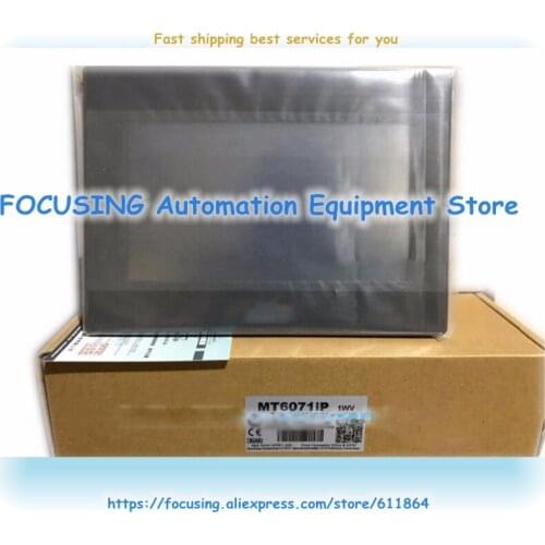 2PCS Original New Boxed MT6071iP 7 Inch Hmi Full Replace MT6070IH5 MT6070iP With USB HOST 365 Days Warranty