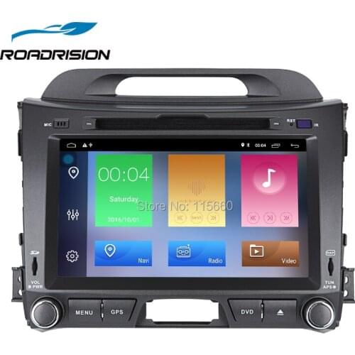 RoadRision Android 8.1 Car DVD player for KIA Sportage 2010-2015 Auto Radio Bluetooth GPS Navigation RDS Automotive Multimedia