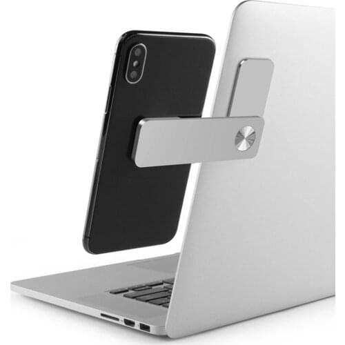 Laptop Screen Support Holder Dual Monitor Display Clip Adjustable Phone Stand Laptop Side Mount Connect Tablet Bracket