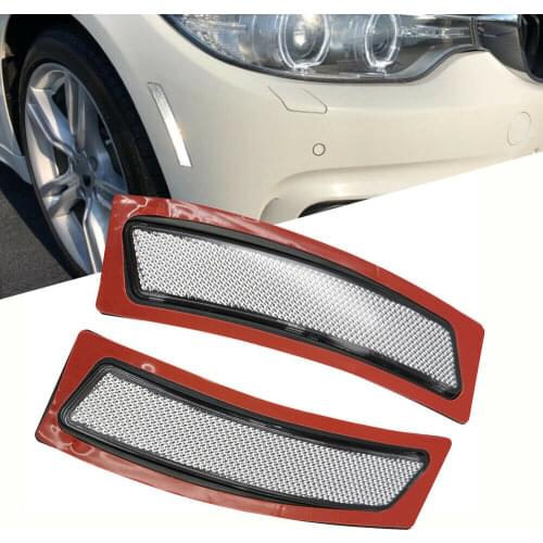 Smoke Lens Front Bumper Reflector Side Marker Lights For Bmw F30 F32 F80 M Sport