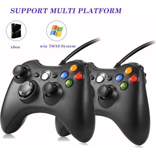 Game Gamepad For Microsoft Office Windows PC Controller Wired Game Pad Controle Joystick For PC Computer Win98/2000/XP/Win7/8/10