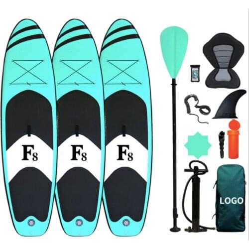 F8 surfboard manufacturers spot new mint green water sup inflatable surfboard adult inflatable paddle paddle board