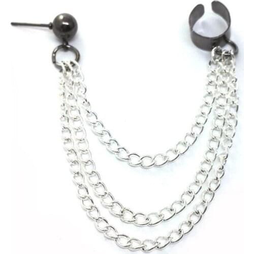 New Fashion Earrings Women Jewelry Simple Personality Cross Drop Statement Earrings 2021 Trend Pendant Unusual Ear Cuff