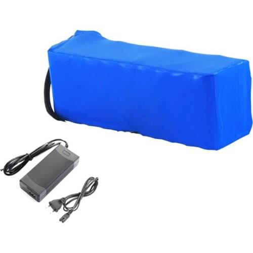 New Ebike Battery Pack 36V 10Ah XT60 Electric Bike Battery with Charger for 150-500W E-Bicycle Motor with EU Plug