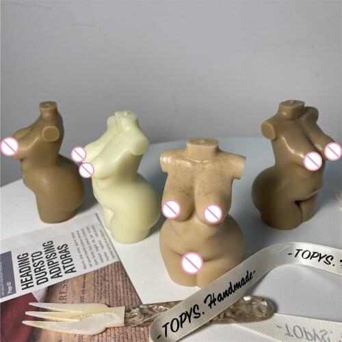 New Sexy Woman Silicone Body Molds,thick Female Body,curvy Figure 3d Moulds For Making DIY Soap,candle, Chocolate, Plaster