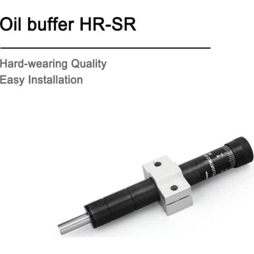 1PC HR15/HR30/HR60/HR80/HR100 Pneumatic Adjustable hydraulic speed stabilizer anti-collision oil pressure damper