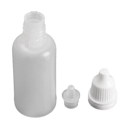 10ml Empty Plastic Squeezable Dropper Bottles Eye Liquid Dropper Sample Eyes Drop Refillable Bottle Cozy