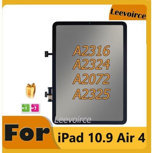 For iPad 10.9 Air 4 Air4 4th generation 2020 A2316 A2324 A2072 A2325 Touch Screen Digitizer Assembly Replacement Free Shipping