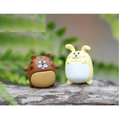 Garden Home Fairy Figurines Animal Resin Horse for Miniature Figurine Mushroom Figures Miniatures Accessories Decorations Figure