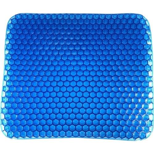 Comfort Orthopedic Chair Seat Cushion Gel Seat Cushion Honeycomb Non-Slip Home Office Seat Cushion For Health Care Pain Pad