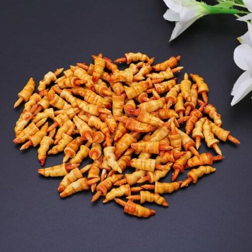 100pcs 10x22mm Plastic DIY Snowman Nose for Handmade Craft Children Kids Toy Christmas Decor