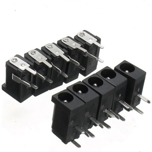 100PCS DC Socket DC-002 Power Socket 3.5*1.1mm 3.5*1.3mm DC002