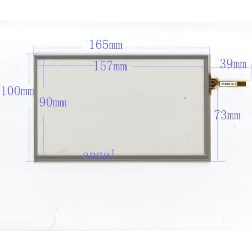 7 inch 165 * 100 GPS navigation periphery Touch Screen Car Navigation DVD original touch in control