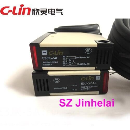 C-Lin E3JK-5A Authentic original Photoelectric switch (is E3JK-5A and E3JK-5AL) AC90-250V