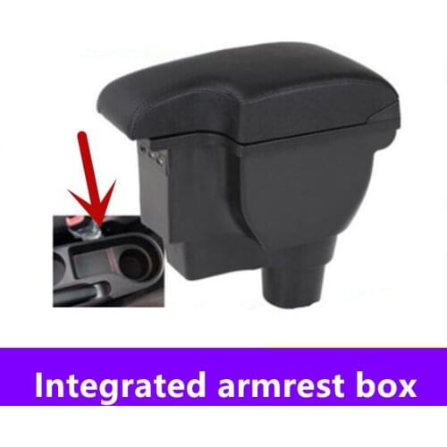 For KIA Rio 4 Rio X-line armrest box central Store content box car-styling accessories