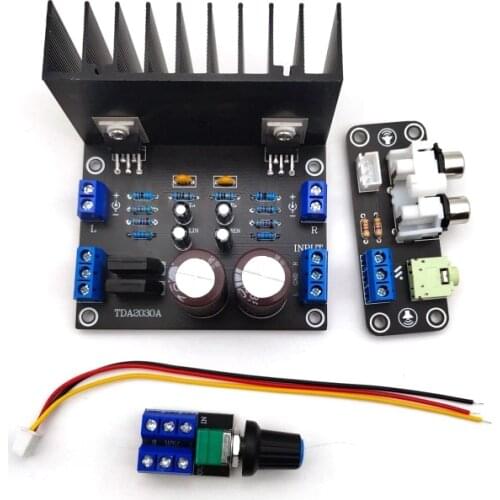 TDA2030A Pure Power Amplifier Kit 2X15W Kit Dual Channel Power Amplifier Board