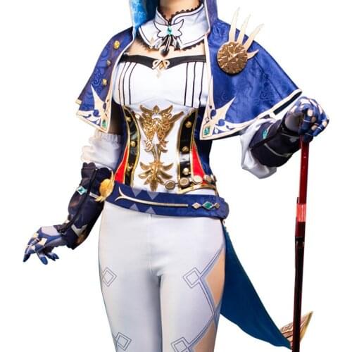 Genshin Impact Qin West Wind Knights COS Costume