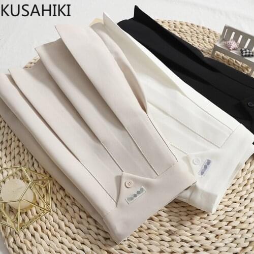 KUSAHIKI Women's Pleated Skirts
