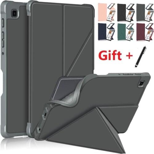 Magnetic Absorption Case for Samsung Galaxy Tab A7 Lite 8.7 inch 2021 Release SM-T220/T225 Tablet Adjustable Folding Stand Cover