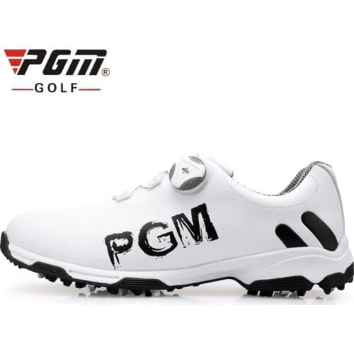 Pgm Men Proffesional Golf Shoes Waterproof Print Training Golf Sneaker Anti-skid Breathable Shoes Size EU39-45 D0470