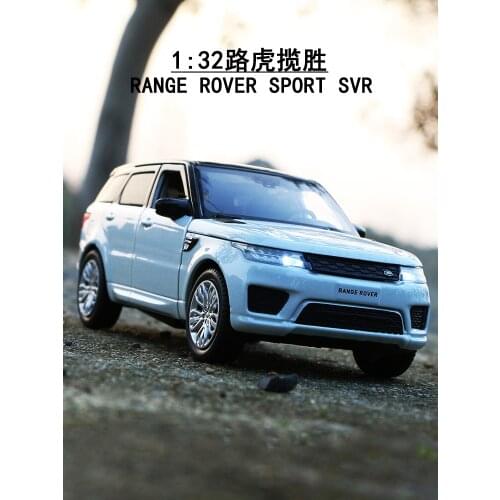 New 1:32 Free Shipping Alloy Car Land-Rover Model Range Rover Sports Car Model Sound and Light Back Children Toys Collection