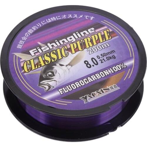 2021 New 200m Fishing Line Super Strong Japanese 100% Nylon Not Fluorocarbon Fishing Tackle Not linha multifilamento