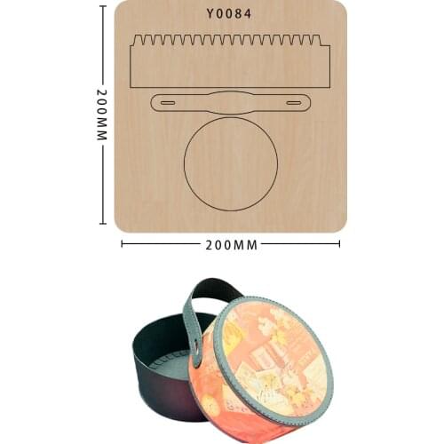 New Dies For 2021 Cutting Dies Diy Craft Gift Box Suitable For Common Sizzix Machines On The Market Leather Mold