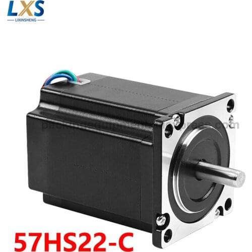 Original Leadshine 2-phase Hybrid Stepper Motor 57HS22-C Double Shaft Mask Machine Stepping Motor