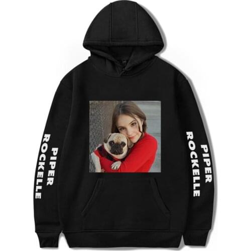 Piper Rockelle Hoodie Casual Sweatshirt Piper Rockelle Cool Print Tracksuit Men Women hoodies Clothes pullover Oversized tops