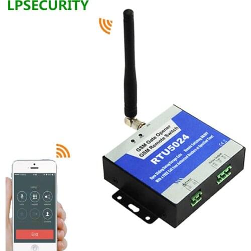 RTU5024 Garage GSM Gate & door Opener Remote Control Unit Security Alarm System for Automatic Door GSM Opener