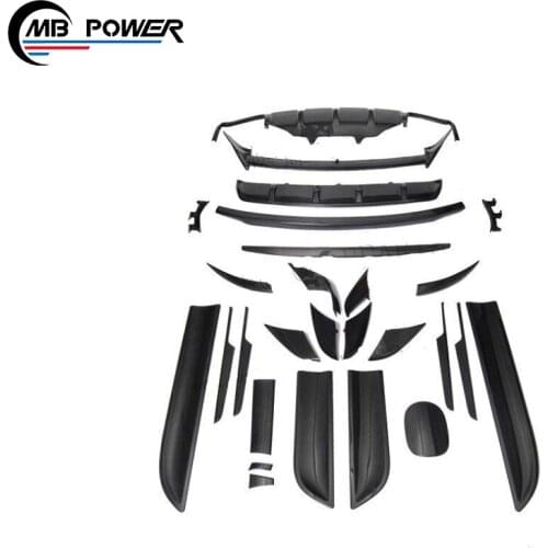 Maca 911 carbon fiber spoiler for Poshi front lip rear diffuser door trims roof spoiler trunk spoiler 2014 TO 2016 year
