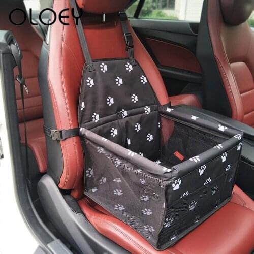Pet Dog Car Carrier Bag Waterproof Seat Basket Safety Mesh Hanging Carriers Bags For Cats Dogs Puppy Travelling Pet Product