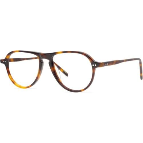 Vintage Pilot Design Acetate Glasses Frame Unisex Progressive Multi-focal Lens Optical Eyewear See Near Far Reading Eyeglasses