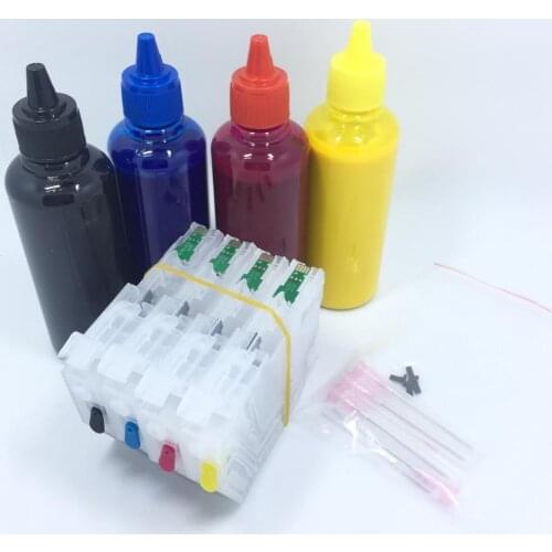 YOTAT 4*100ml Pigment Ink LC3111 Refillable ink cartridge LC3111XL for Brother DCP-J972N DCP-J973N-W/B DCP-J572N MFC-J893N