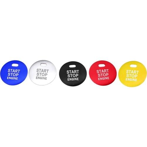 1pc for Mazda 3 Axela M3 CX5 CX-5 CX3 CX-3 6 Atenza Car Engine Start Stop Button Cover Decor Ring Car Interior Styling Sticker