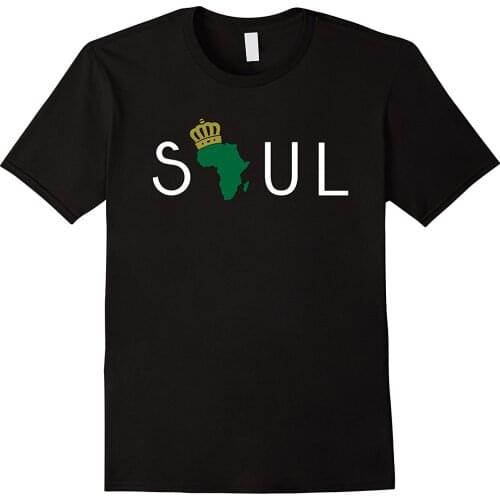 2019 New Mens T Shirt Soul: African American Tee Shirt for Men, Women, & Kids Tee shirt