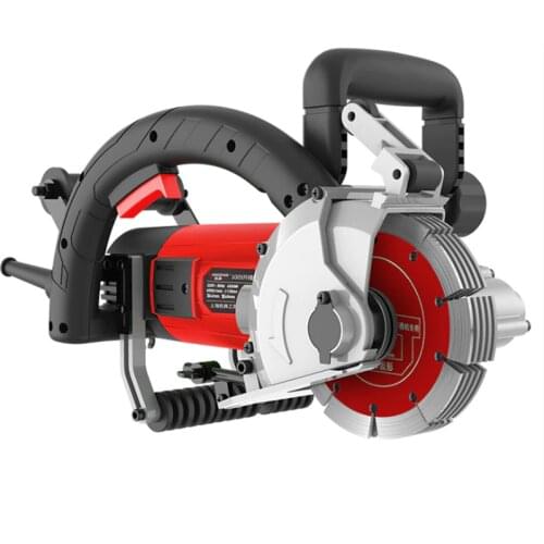 220V Electric Wall-mounted Grooving Machine Wall Slotting Machine Reinforced Concrete Cutting Machine 4500W