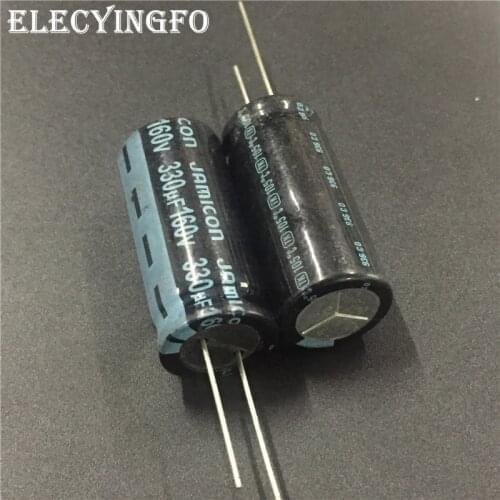 3pcs/20pcs 330uF 160V330uf JAMICON TK Series 18x40mm High Quality 160V330uF Aluminum Electrolytic capacitor