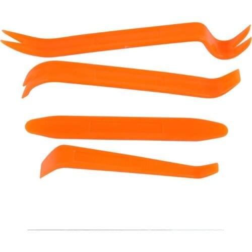 4Pcs Auto Car Radio Clip Panel Trim Dash Audio Removal Kit Repair Hand Pry Tool 270E