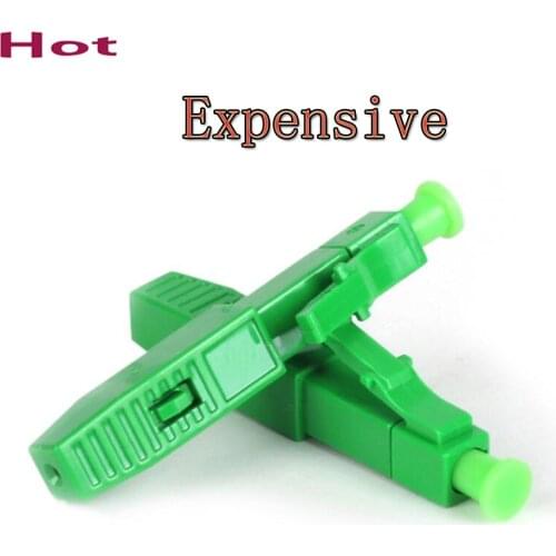 Free Shipping 10 pcs/ lot LC APC fast connector Assembly Fast FTTH Fiber Optic Connectors conector apc